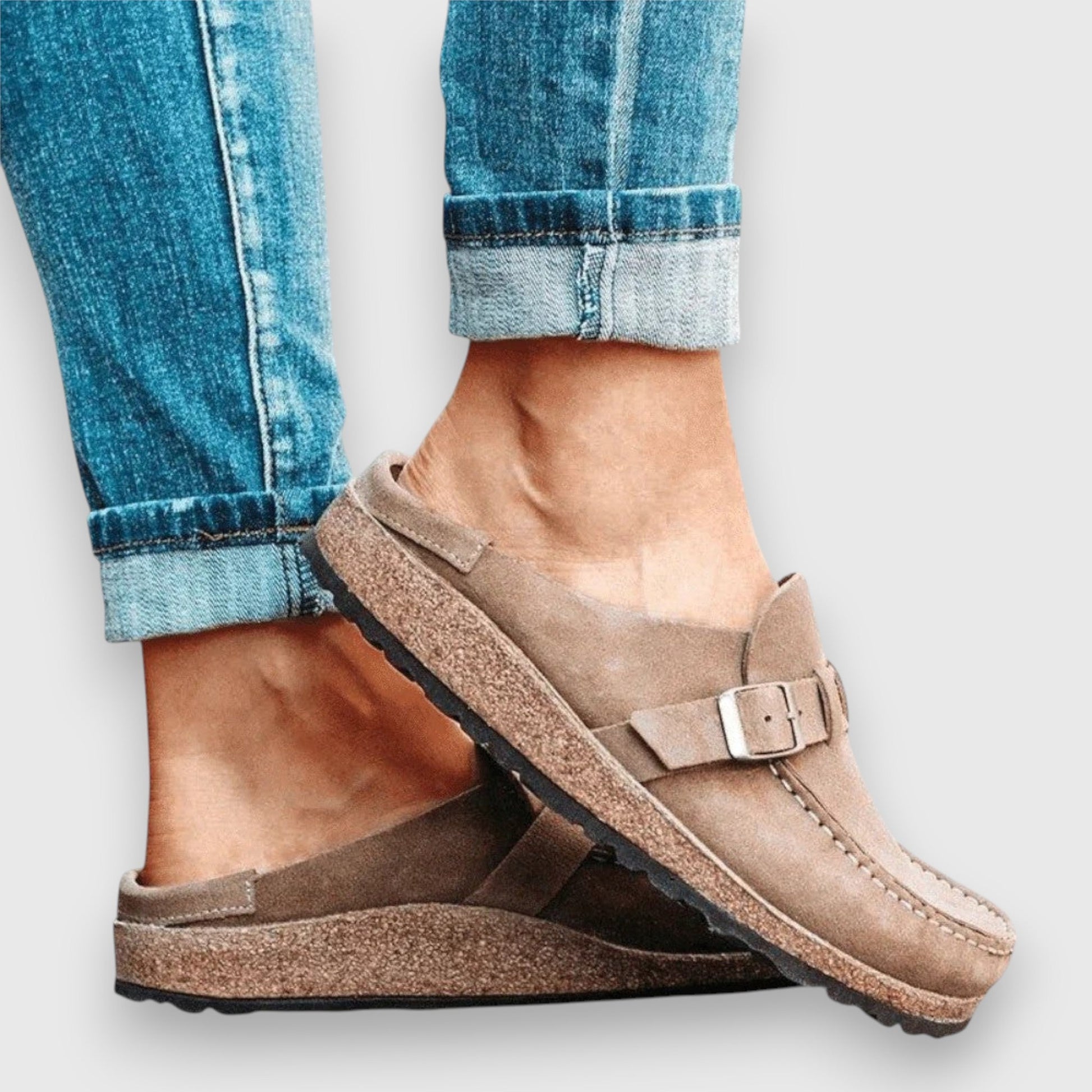 Dames Instaploafer Leer Comfortabele Pasvorm - StudioMarella