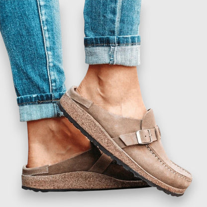 Dames Instaploafer Leer Comfortabele Pasvorm - StudioMarella