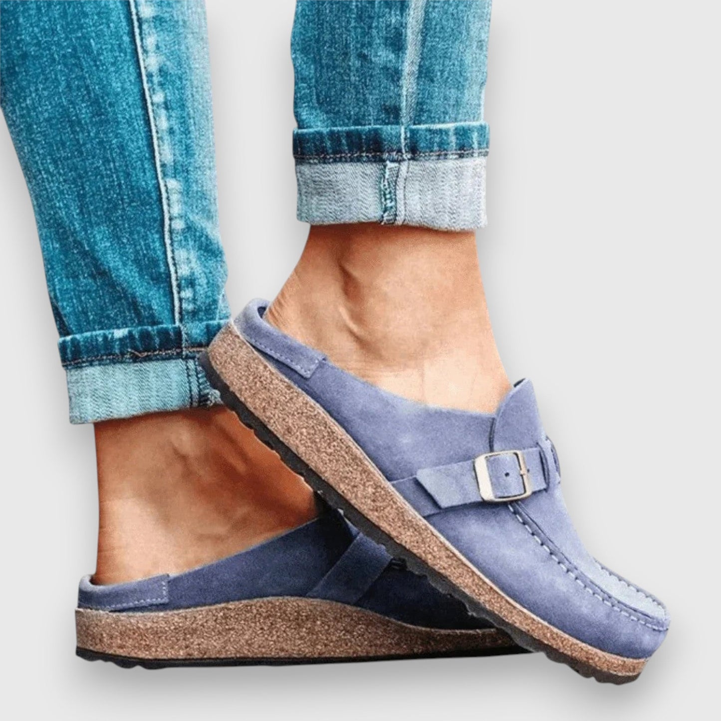 Dames Instaploafer Leer Comfortabele Pasvorm