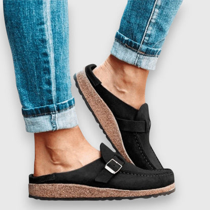 Dames Instaploafer Leer Comfortabele Pasvorm