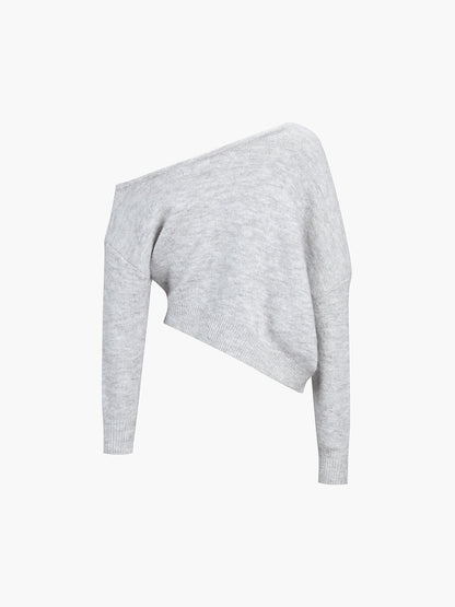 Dames Trui Asymmetrisch Comfy Casual Stijl