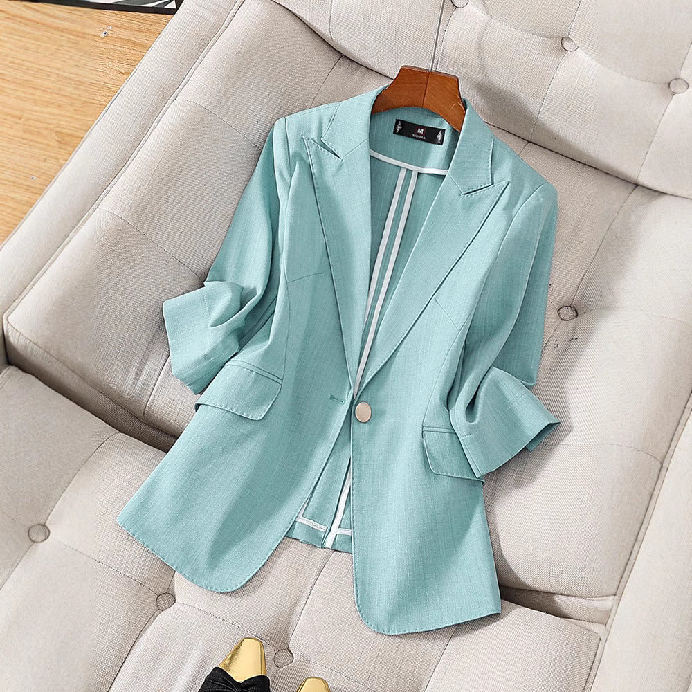Vrouwelijke Blazer Chic Elegante Design