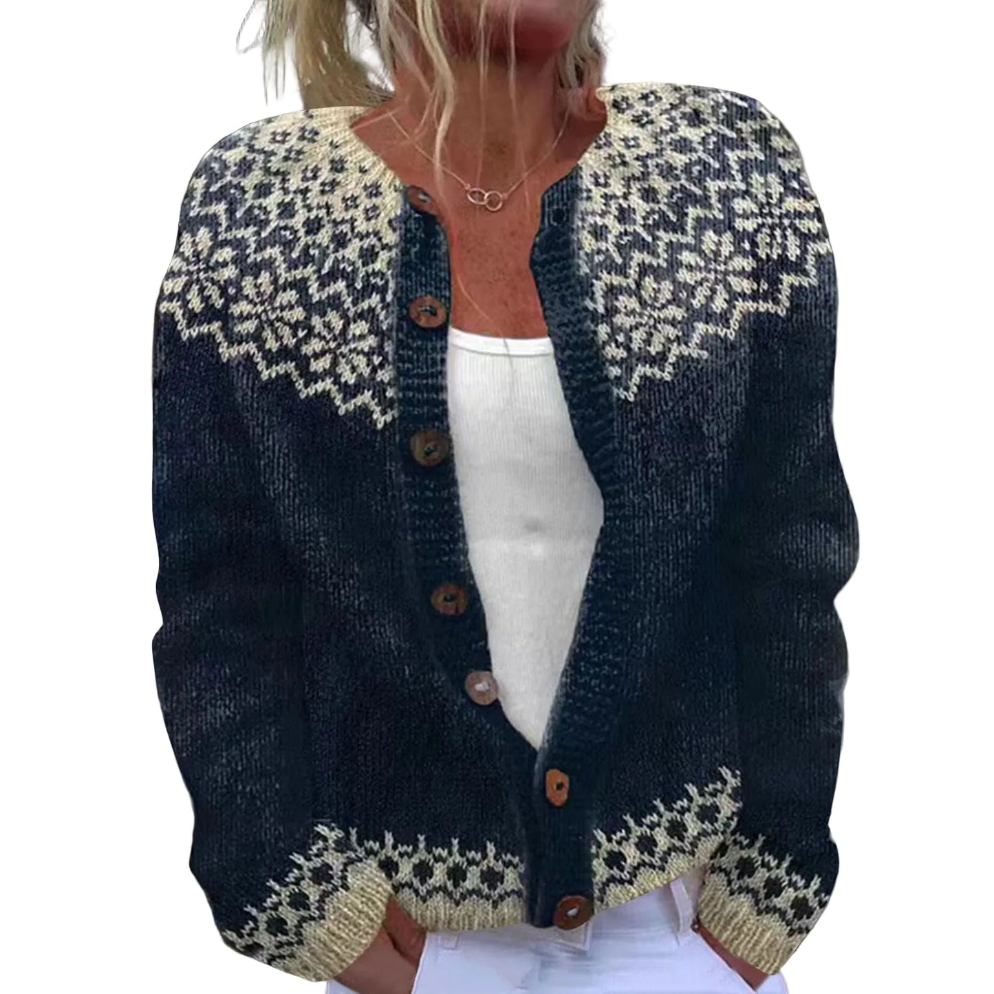 Lunara | Comfortabele Cardigan Zacht en Veelzijdig - StudioMarella