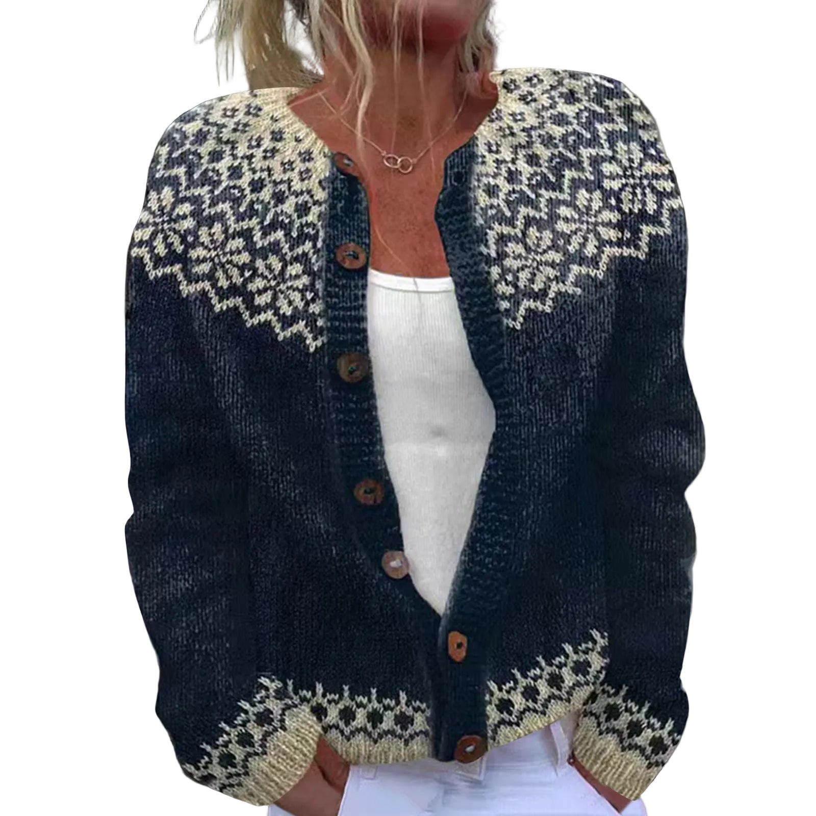 Lunara | Comfortabele Cardigan Zacht en Veelzijdig - StudioMarella