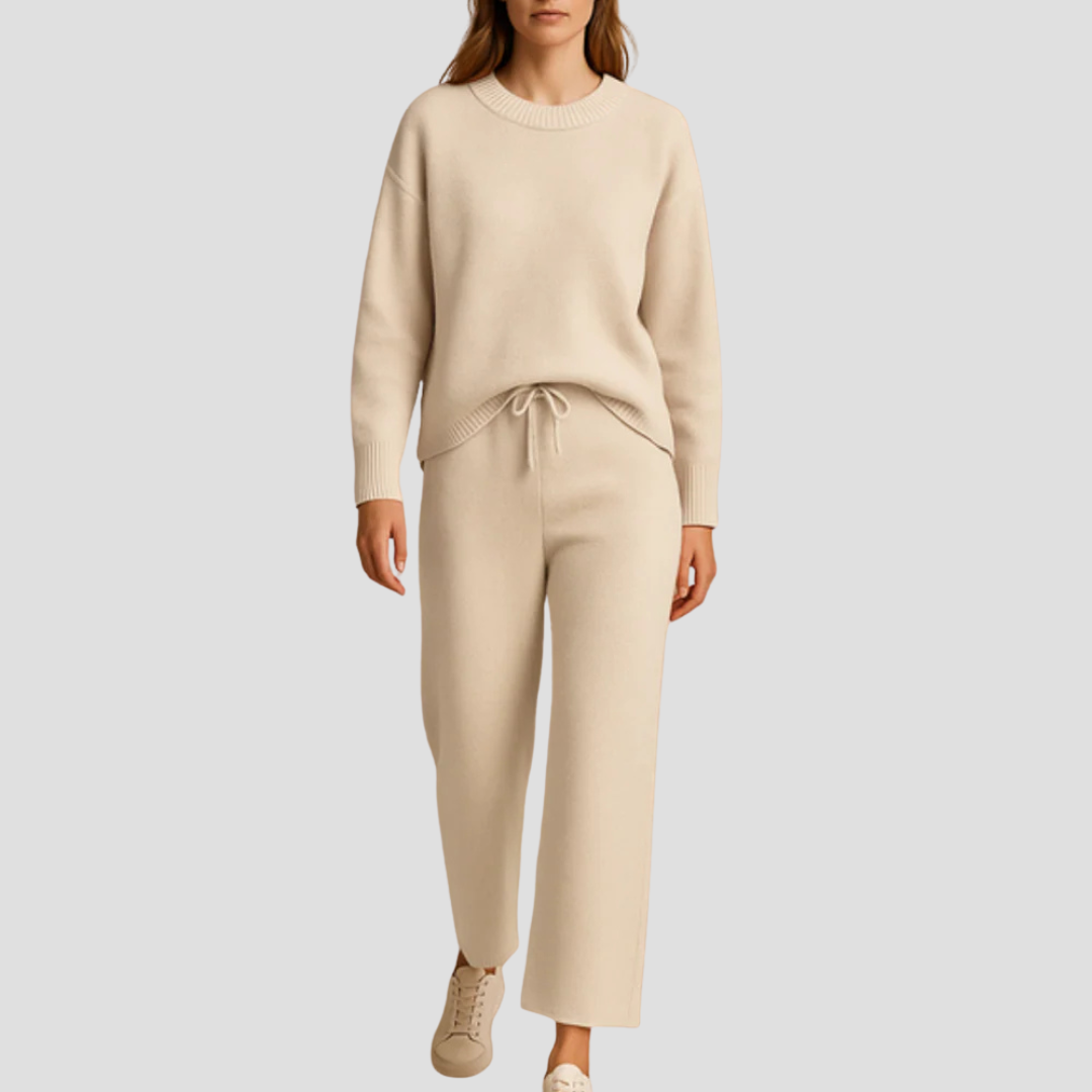 Sophie | Dames Loungewear Set - Zachte Gebreide Stof, Comfy en Casual 5