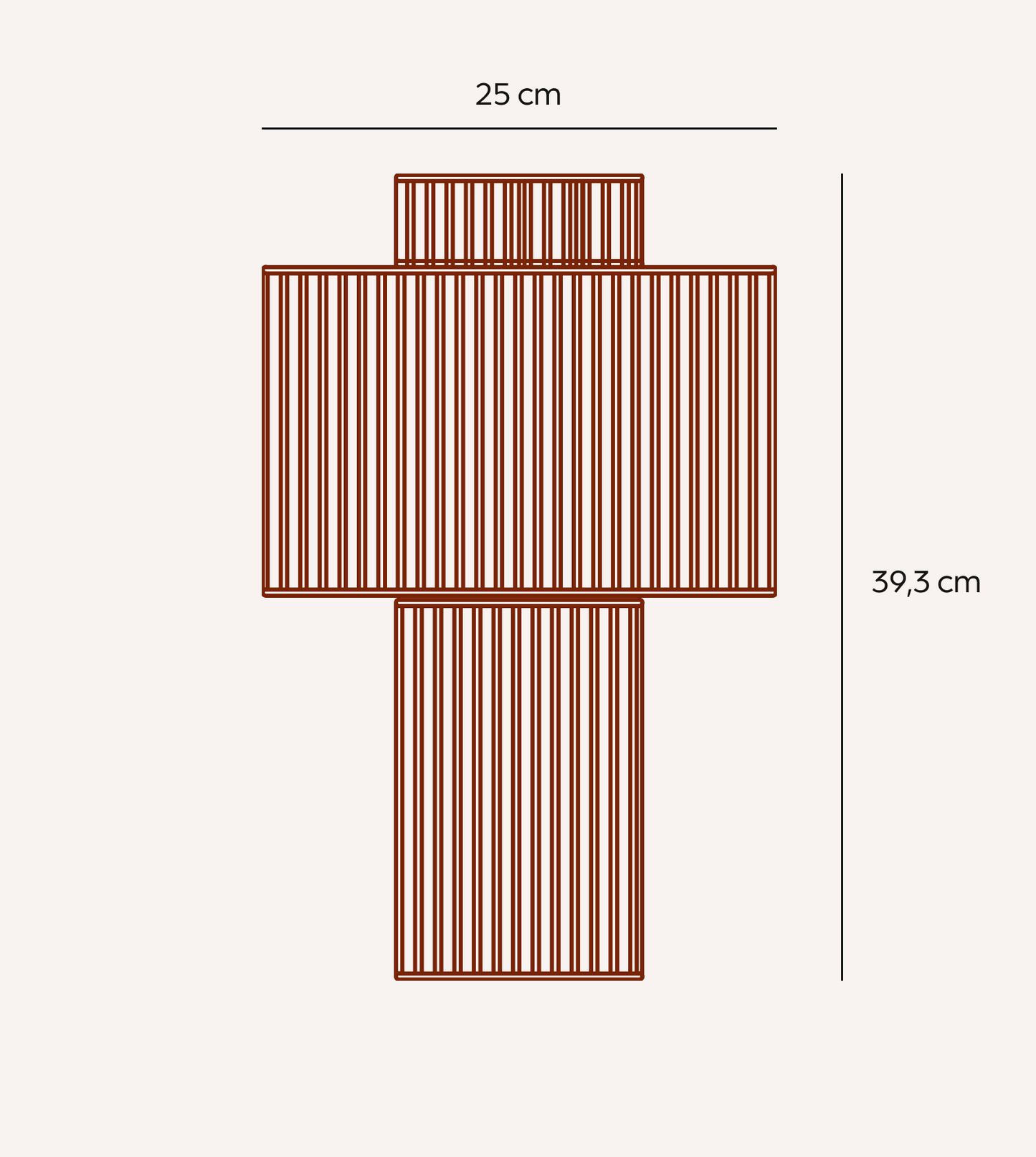 Hanglamp Gevlochten Katoen Natuurlijk Design 25cm Boho Sfeerverlichting