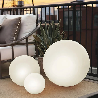 Draadloze LED bol lamp voor binnen en buiten, waterdicht en oplaadbaar