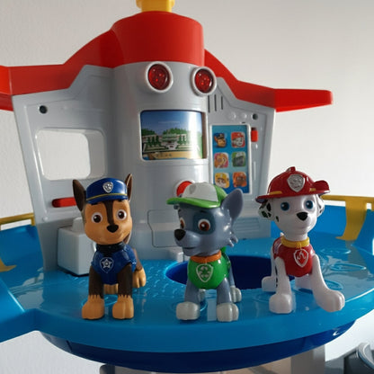 Speeltoren met Glijbaan en Auto's Interactief Kinderspeelgoed Motoriek Rollenspel Educatief Speelset voor Binnen vanaf 4 Jaar