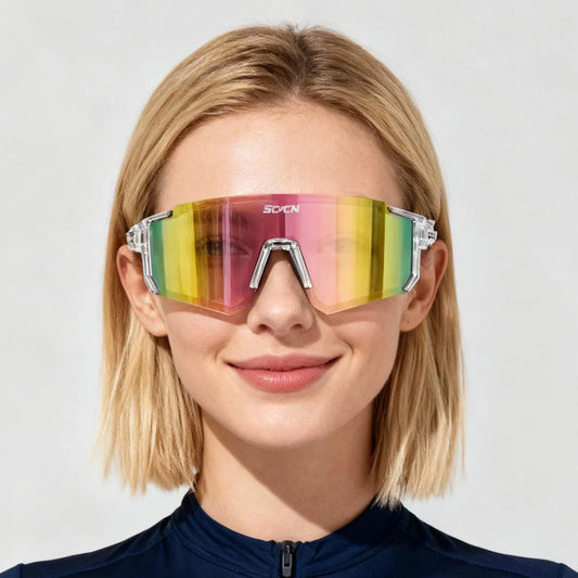 Sportbril UV400 Bescherming Lichtgewicht Frame Fietsen Outdoor