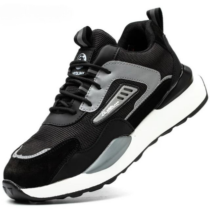 Werkschoenen met Veiligheidskenmerken — Lichtgewicht Bescherming — Geschikt voor Bouw, Logistiek, Horeca — Anti-Slip Stevige Neus — Professioneel Comfort