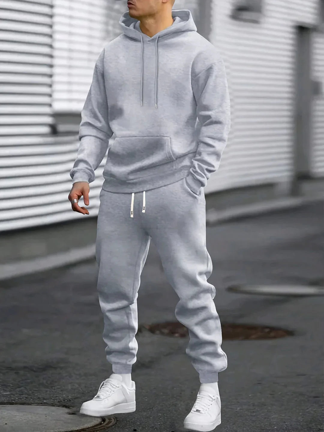 Heren Sportoutfit Trainingspak Ademend en Comfortabel - StudioMarella