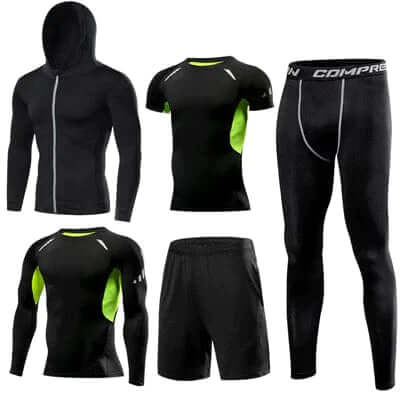 Heren Trainingspak Sneldrogend Elastisch Sportkleding