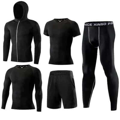 Heren Trainingspak Sneldrogend Elastisch Sportkleding