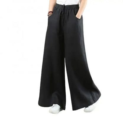 Vrouwen Wijde Broek Nieuwe Stijl Comfortabele Pijpen - StudioMarella
