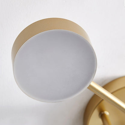 Sputnik Plafondlamp 6-armen LED Metalen Frame Ø57cm Goud Zwart Wit 36W dimbaar Mid-Century Scandinavische eetkamer woonkamer entree modern design