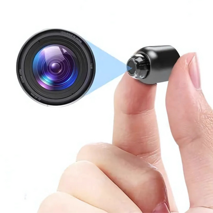 Compacte Beveiligingscamera Full HD 1080p WiFi Nachtzicht met Bewegingsdetectie voor Thuisbewaking en Kinderopvang