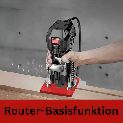 Verstelbare Freeshouder 3-in-1 voor Houtbewerking Aluminium Groefsnijder Tool
