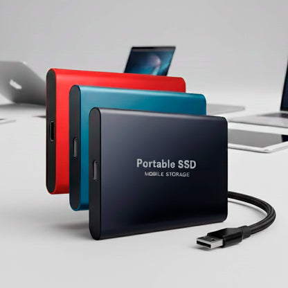 Externe SSD Harde Schijf 500 GB tot 32 TB USB 3.0 Draagbare Opslag Zwart Rood Blauw