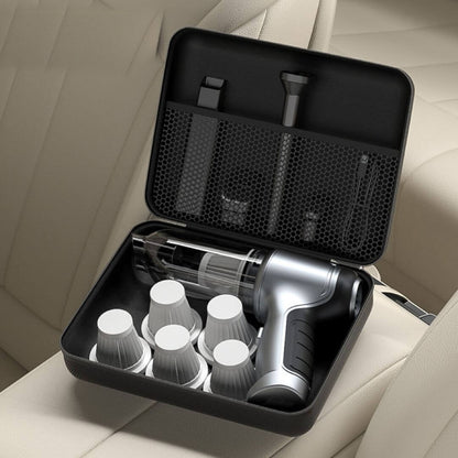 Draadloze Handstofzuiger met 2-in-1 Zuig- en Blaasfunctie – Compacte Huishoudstofzuiger met HEPA-Filter en Geluidsreductie