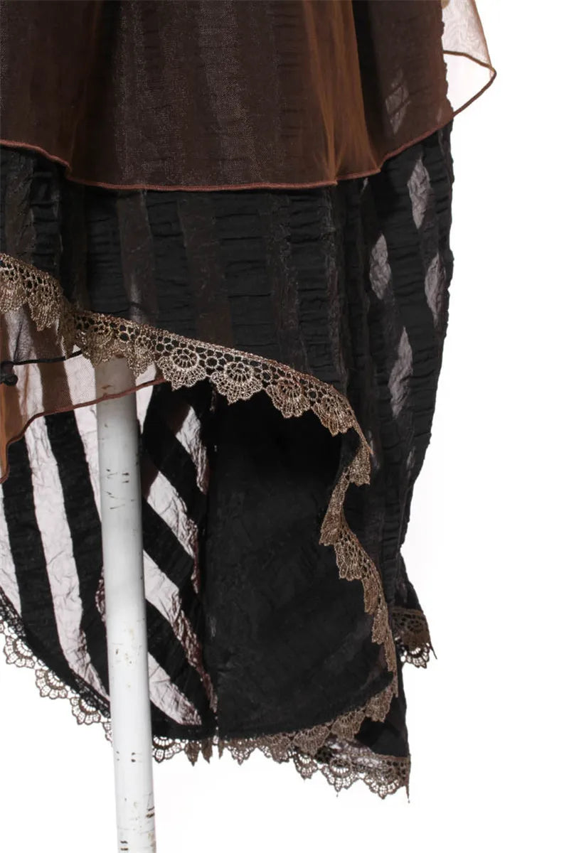 Steampunk Jurk voor Vrouw Pirate Stijl