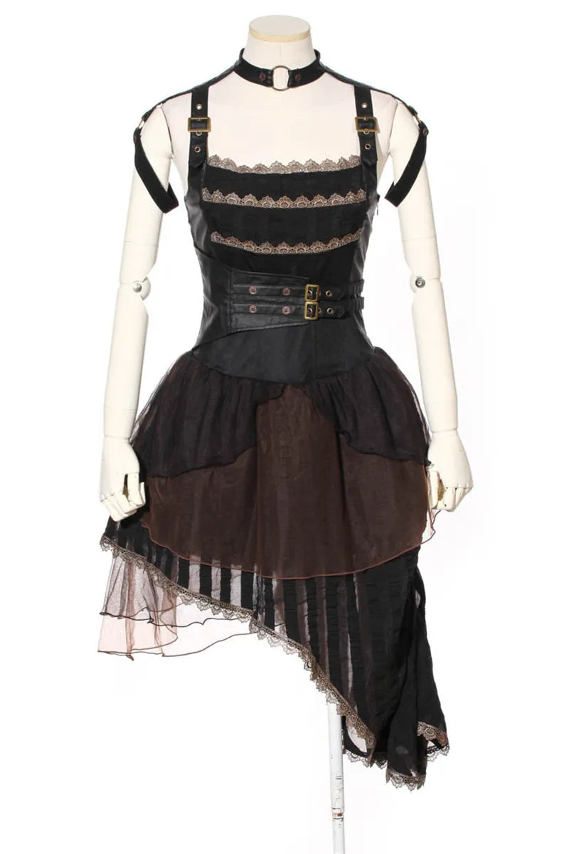 Steampunk Jurk voor Vrouw Pirate Stijl