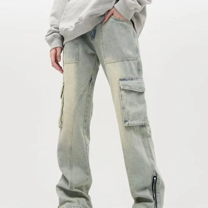 Stefan | Ruime Jeans met Zijzippers - StudioMarella
