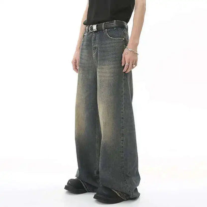 Vintage Jeans voor Mannen Larghi Wijd Model
