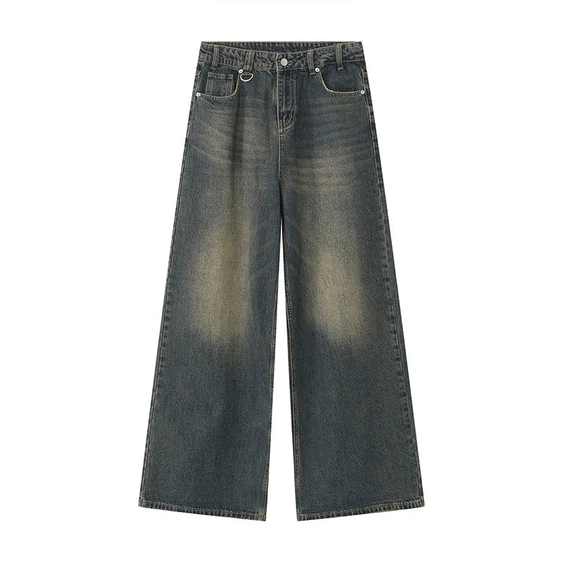 Vintage Jeans voor Mannen Larghi Loose Fit