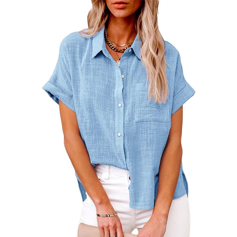 Vrouwelijke Zomerblouse Licht en Relaxt