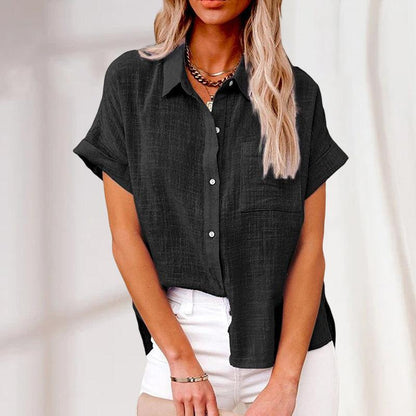 Vrouwelijke Zomerblouse Licht en Relaxt
