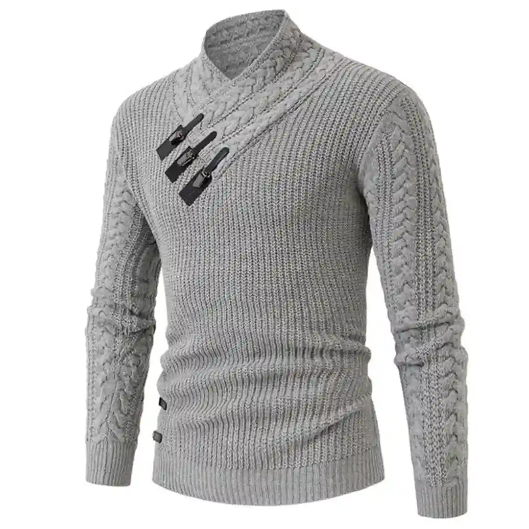 Warme Gebreide Heren Trui voor Winter