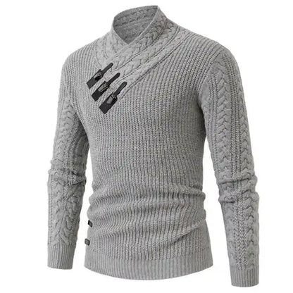 Warme Gebreide Heren Trui voor Winter