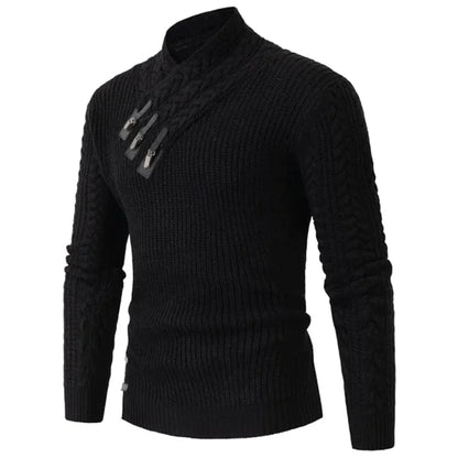 Warme Gebreide Heren Trui voor Winter
