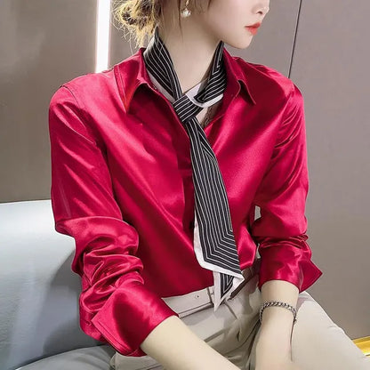 Vrouwen Blouse voor Werk en Elke Dag