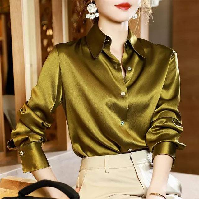 Vrouwen Blouse voor Werk en Elke Dag