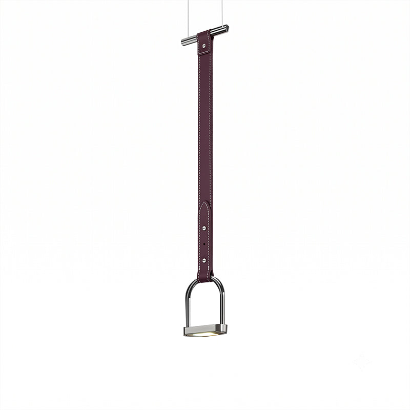 Hanglampen met Leren Riemen Industrieel Design Rustiek Metaal Nikkel voor Eetkamer Keukeneiland