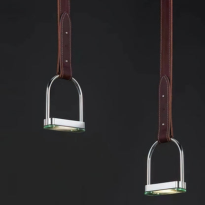 Hanglampen met Leren Riemen Industrieel Design Rustiek Metaal Nikkel voor Eetkamer Keukeneiland