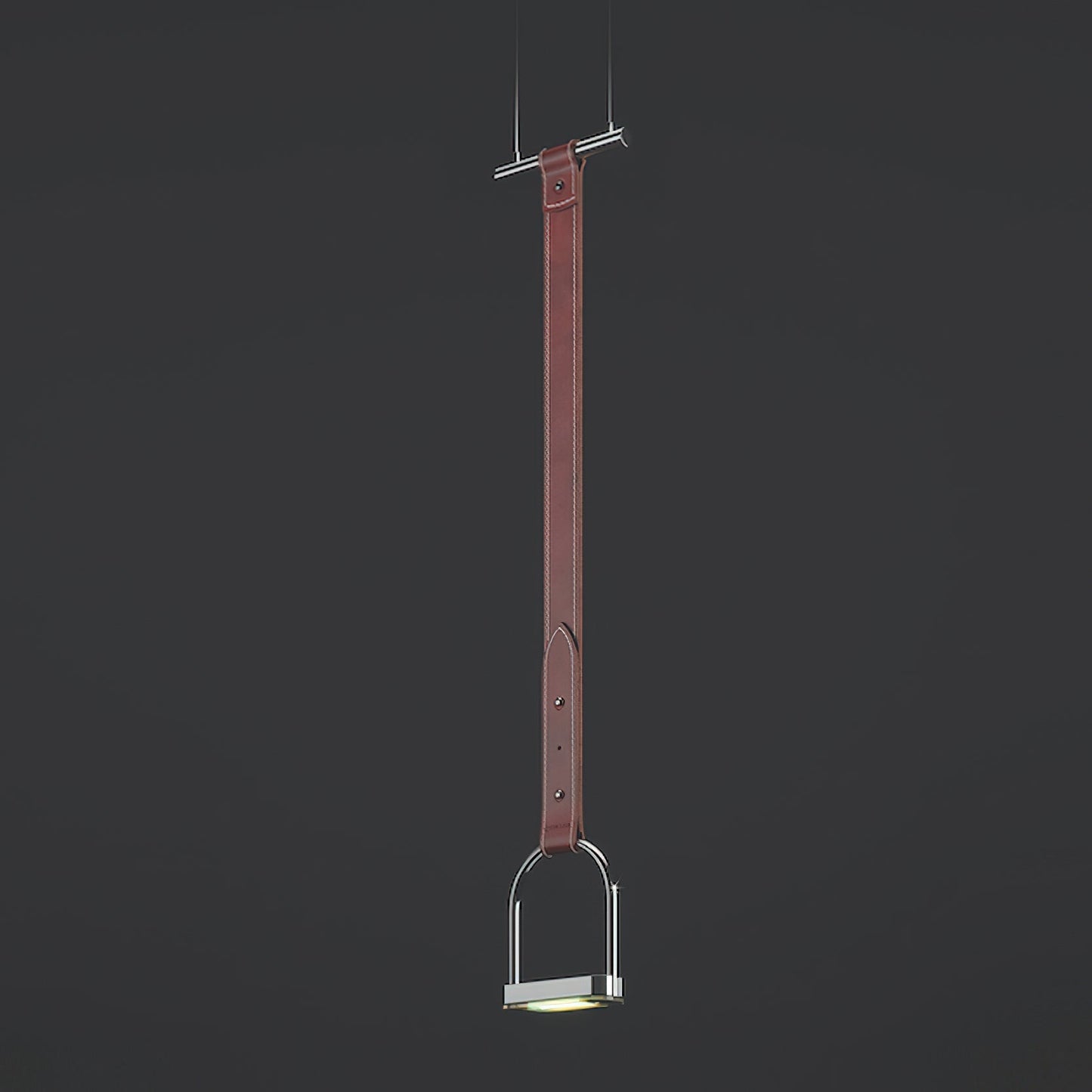 Hanglampen met Leren Riemen Industrieel Design Rustiek Metaal Nikkel voor Eetkamer Keukeneiland
