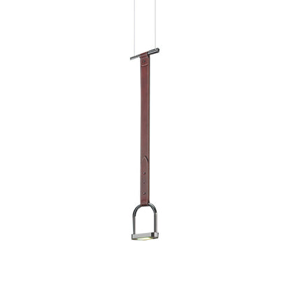 Hanglampen met Leren Riemen Industrieel Design Rustiek Metaal Nikkel voor Eetkamer Keukeneiland