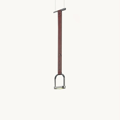Hanglampen met Leren Riemen Industrieel Design Rustiek Metaal Nikkel voor Eetkamer Keukeneiland