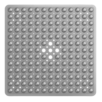 Antislip Badmat met Zuignappen – Veilig Vaste Mat voor Bad en Douche – Vierkant Design met Drainagegaten – PVC Douchevloermat – Machinewasbaarbaar