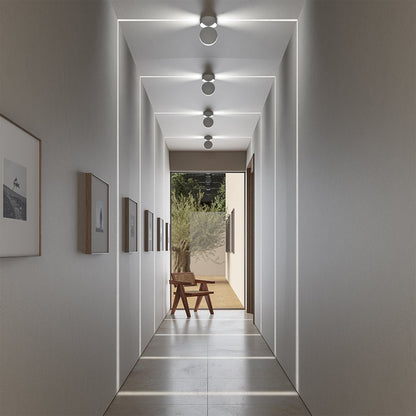 Wandlamp LED 360° Draaibaar Aluminium Warm Licht Design Wandverlichting