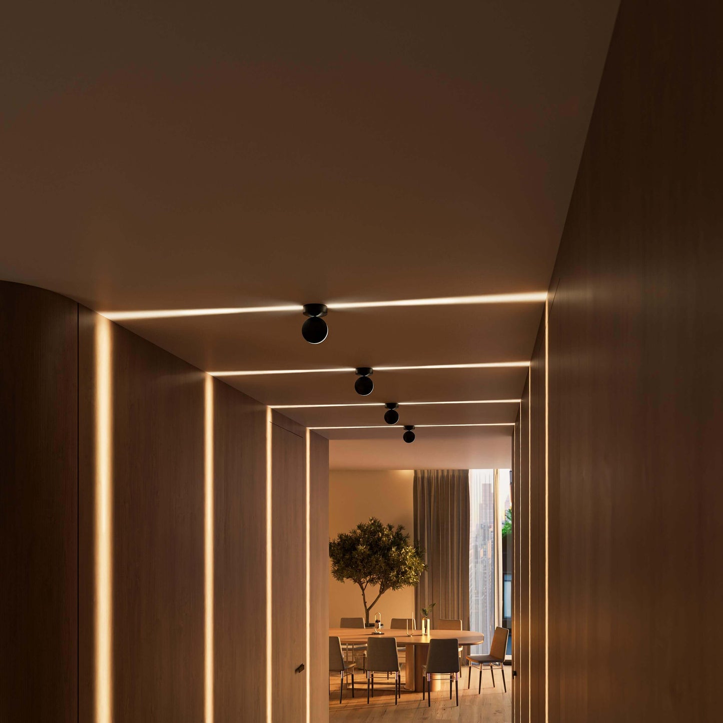 Wandlamp LED 360° Draaibaar Aluminium Warm Licht Design Wandverlichting