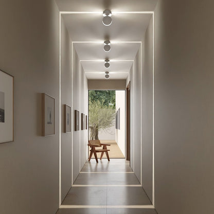 Wandlamp LED 360° Draaibaar Aluminium Warm Licht Design Wandverlichting