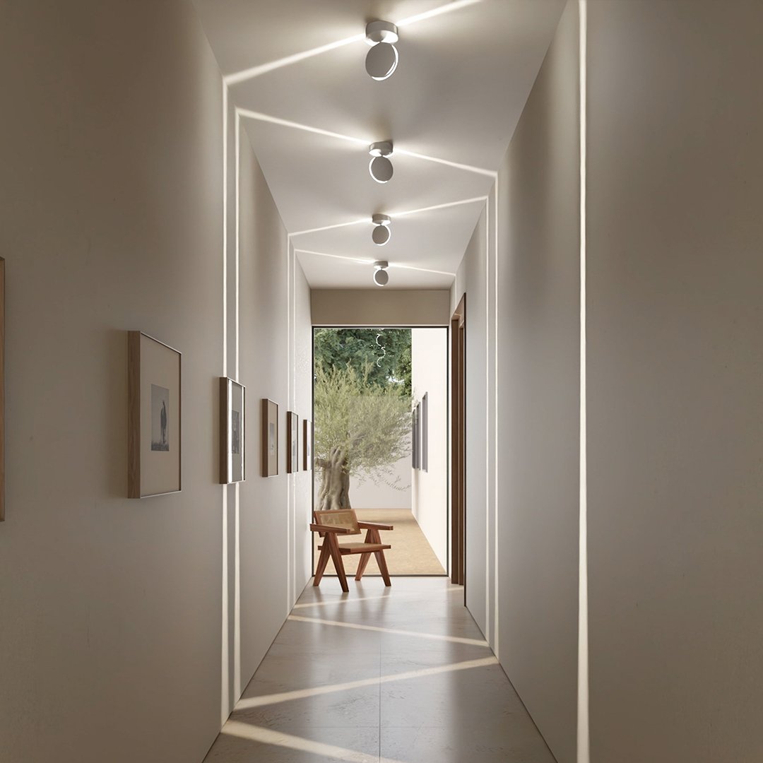 Wandlamp LED 360° Draaibaar Aluminium Warm Licht Design Wandverlichting