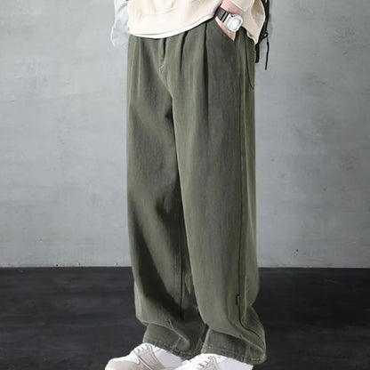 Retro Losse Recahte Broek Comfortabel Zomers Model