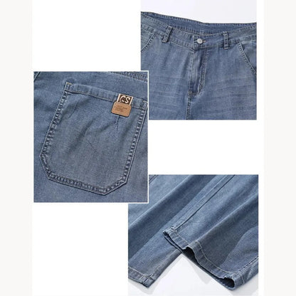 Straight leg broek met zijzakken