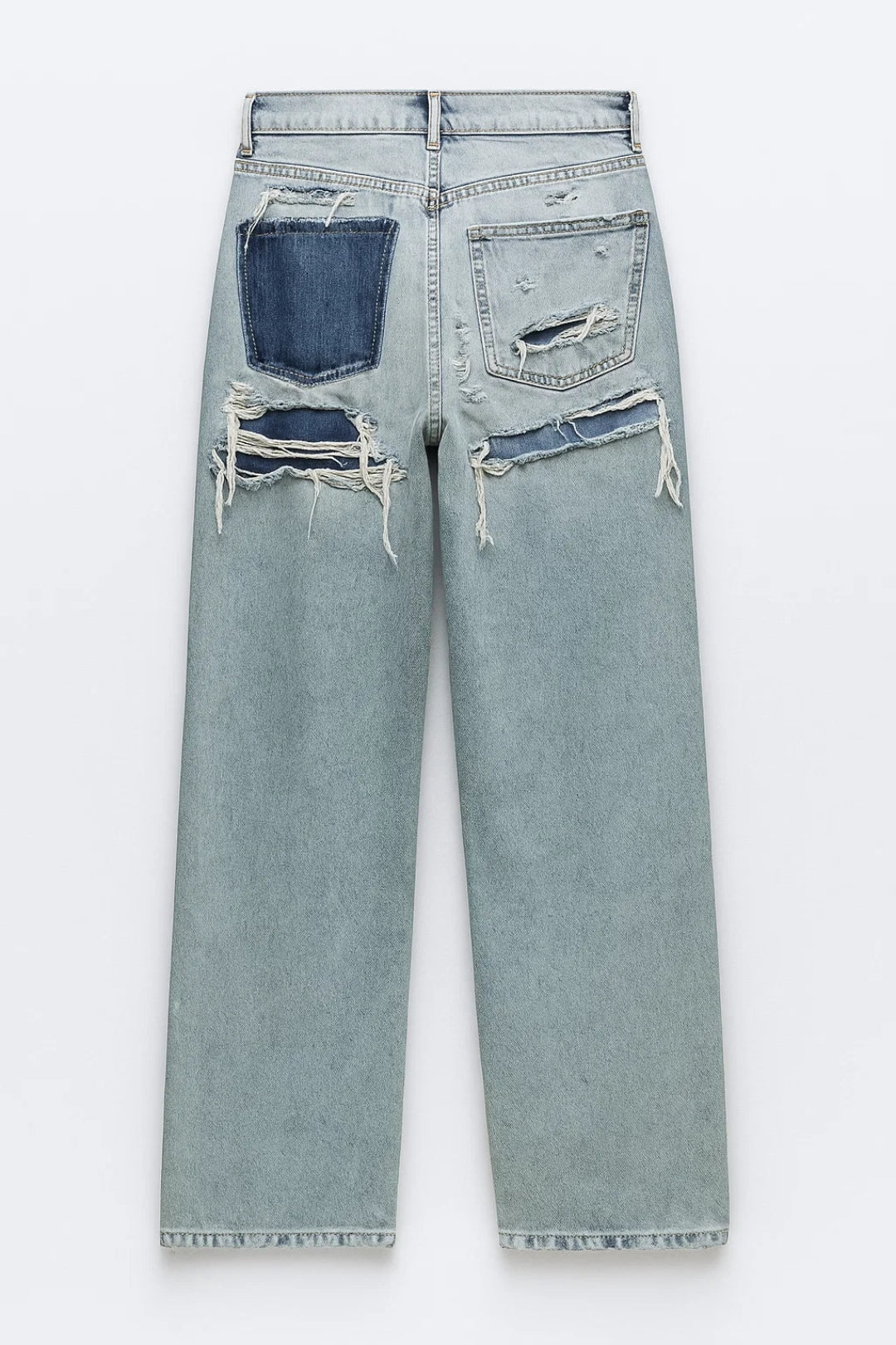 Dames Jeans Straight Fit Hoge Taille Casual