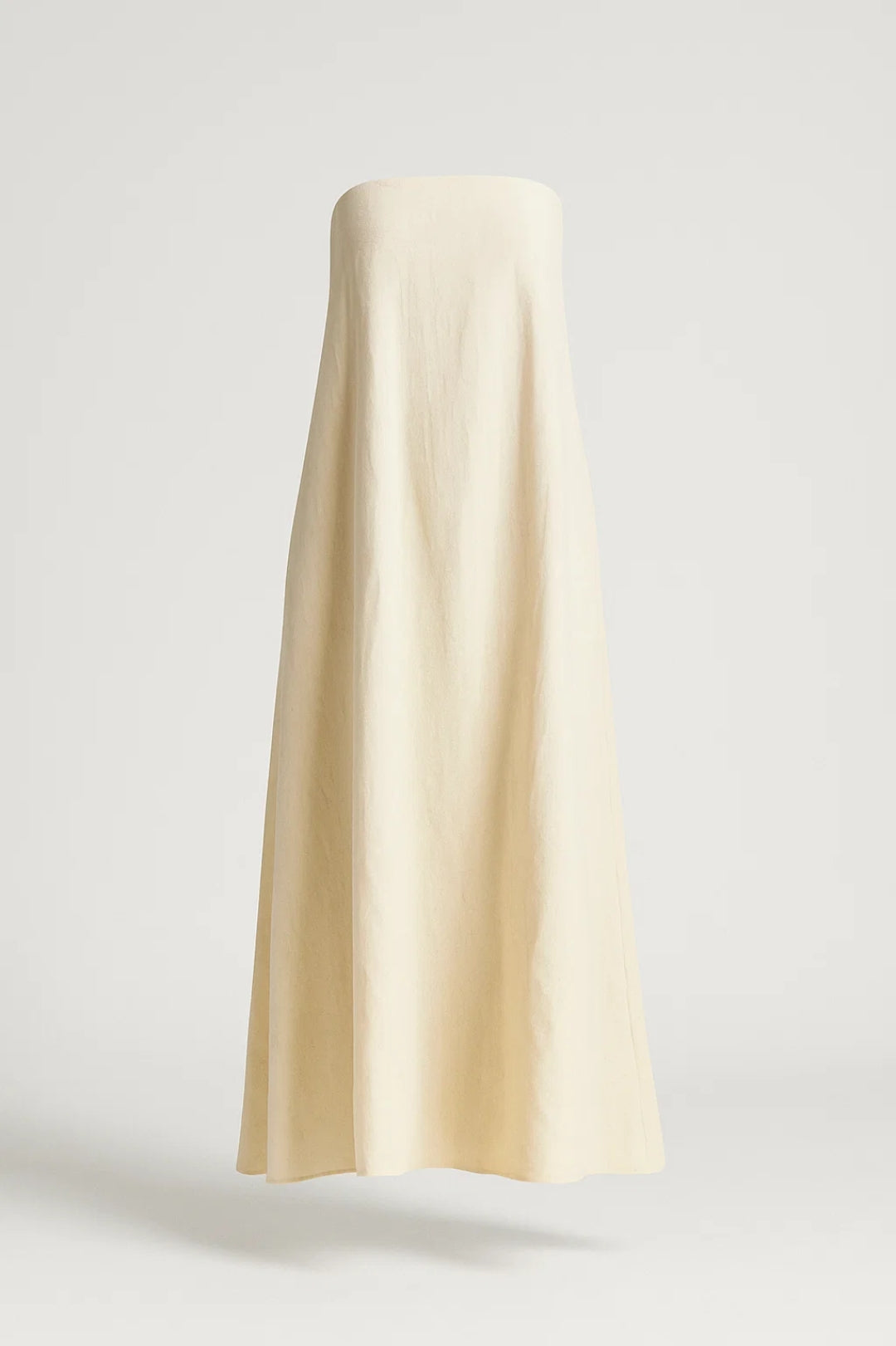 Dames Maxi Jurk Zomer Strapless A-Lijn Jurk