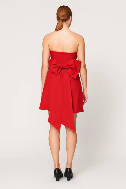 Strapless Mini Jurk Dames Feestjurk Figuuronderscheidend